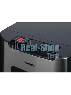 Кулер для воды Hyundai AquaTouch UV H-WD7615E, нижняя загрузка, нагрев 90 °С, охлаждение 10 °С, графитовый