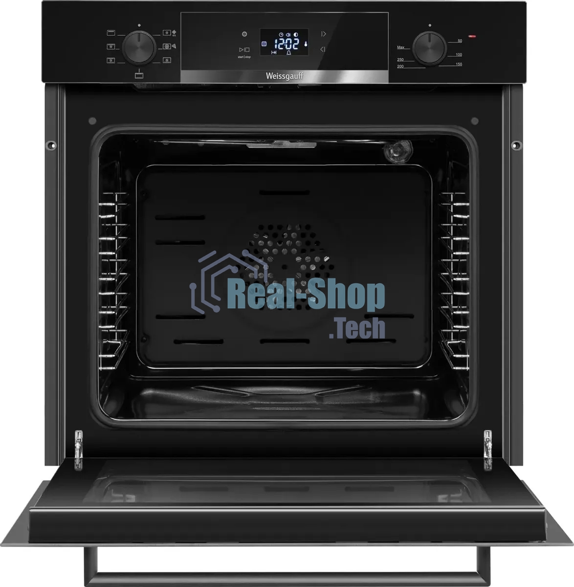 Духовой шкаф электрический Weissgauff EOV 29 PDB Black Edition черный