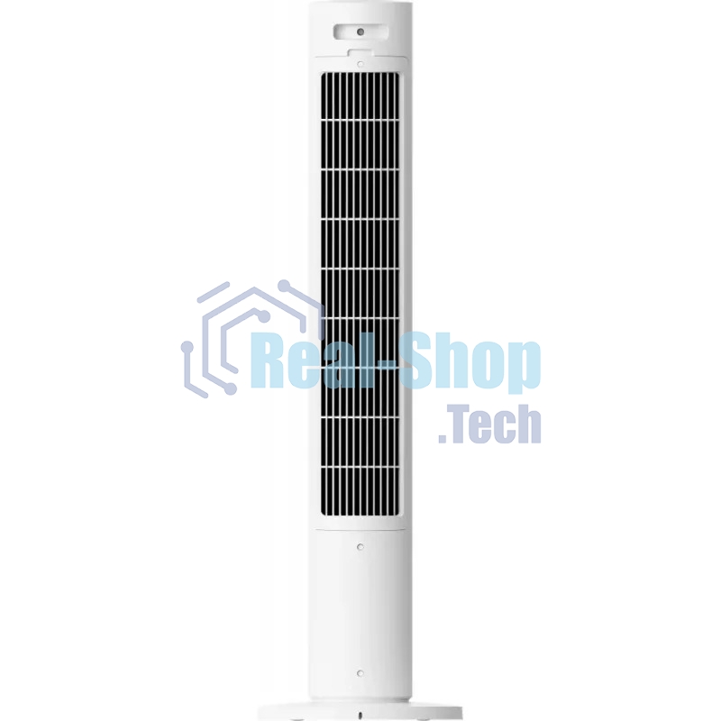 Вентилятор Xiaomi Smart Tower Fan 2 белый, напольный, 24 Вт, 4 скорости, 29 см
