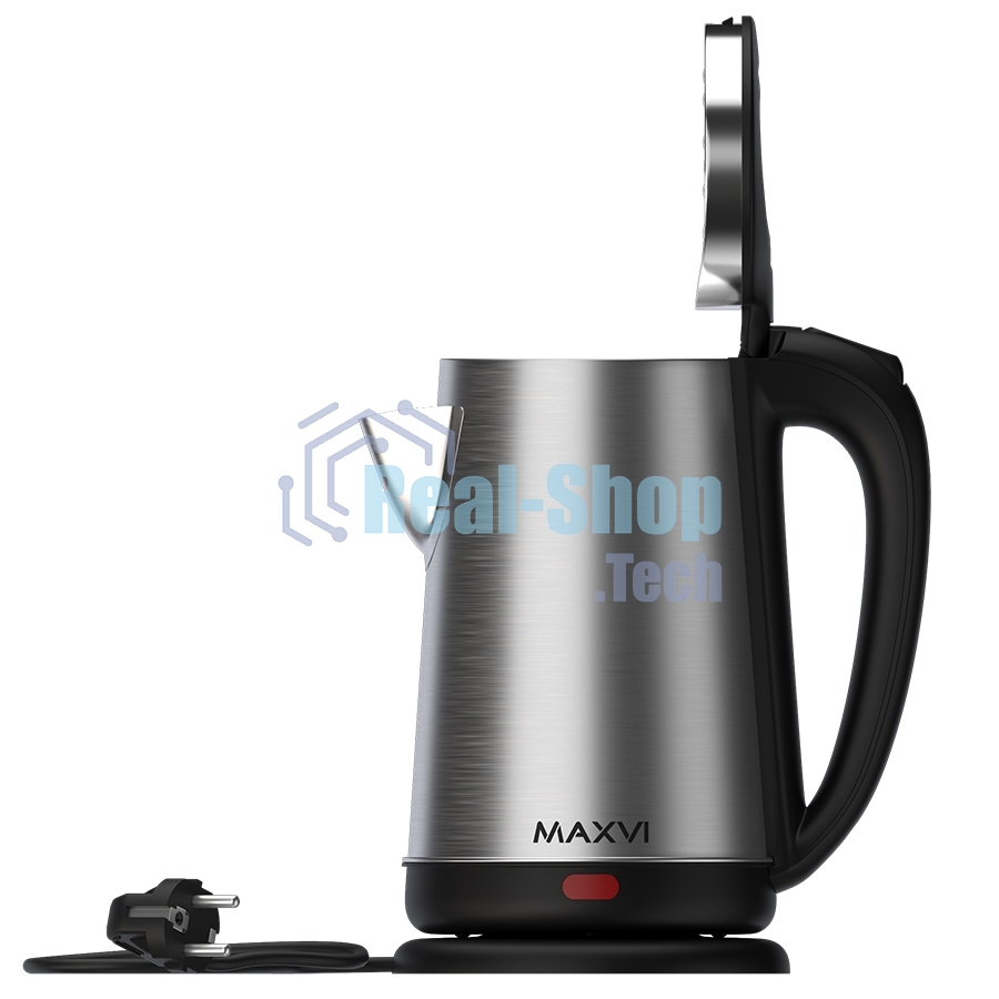 Чайник электрический Maxvi KE1822S silver-black