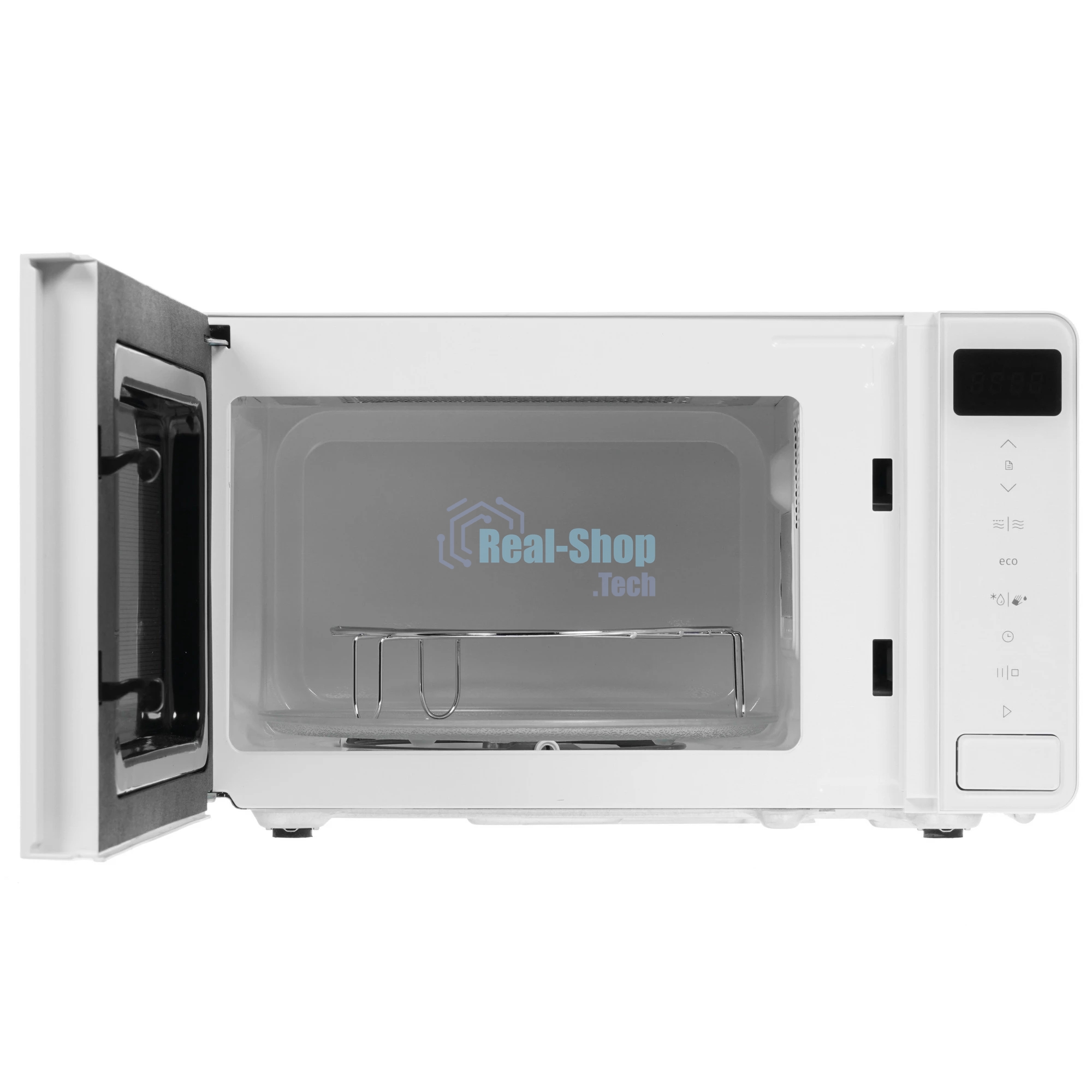 Микроволновая печь Gorenje MO20S4W белый, 20 л, 800 Вт, переключатели - сенсор