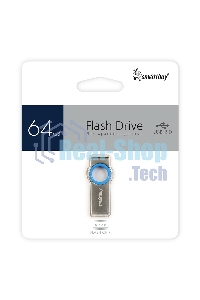 Флешка USB Smartbuy R/W (SB064GbMC2) UFD 2.0 064Gb,MC2 Metal Blue