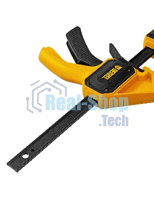 Струбцина Denzel F-образная, быстрозажимная, 150 х 55 мм, усиленный нейлоновый корпус