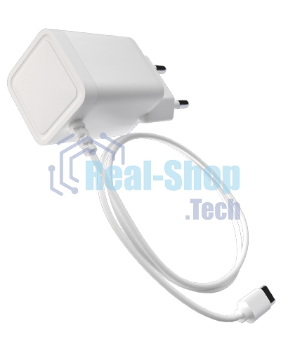 Сетевое зарядное устройство Maxvi A200Т Type-C 2А 10W, 1.2м, белый