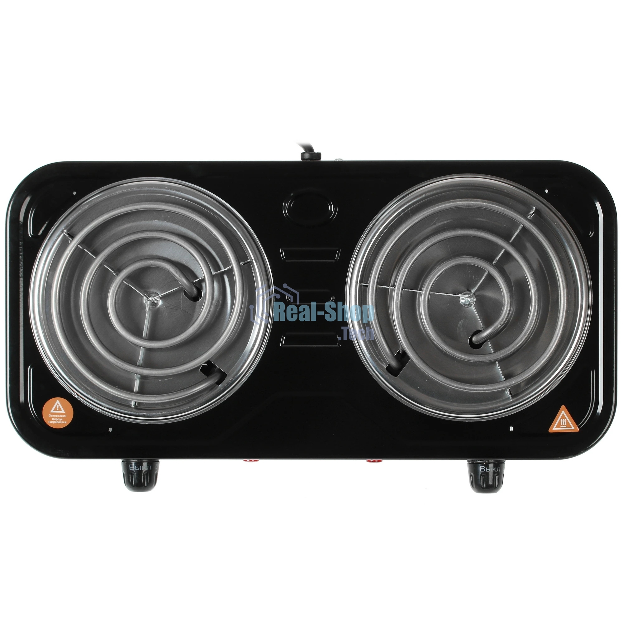 Плита настольная электрическая Blackton Bt HP206B Black Количество конфорок 2шт