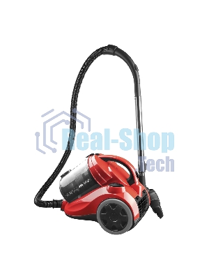 Пылесос Centek CT-2530 красный/черный, 400/2300 Вт, уборка сухая, пылесборник контейнер 2 л
