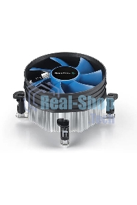 Кулер для процессора DEEPCOOL THETA 21 PWM черный/синий, 92 мм, алюминий, 2400 об/мин, 33.4 дБ, 4 pin, 95 Вт, 60.5 мм