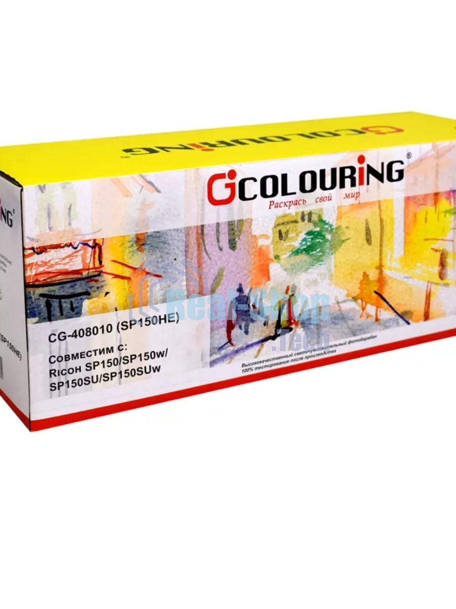 Картридж Colouring CG-408010 (SP150HE) черный (1500 стр) для Ricoh SP150/SP150w/SP150SU/SP150SUw