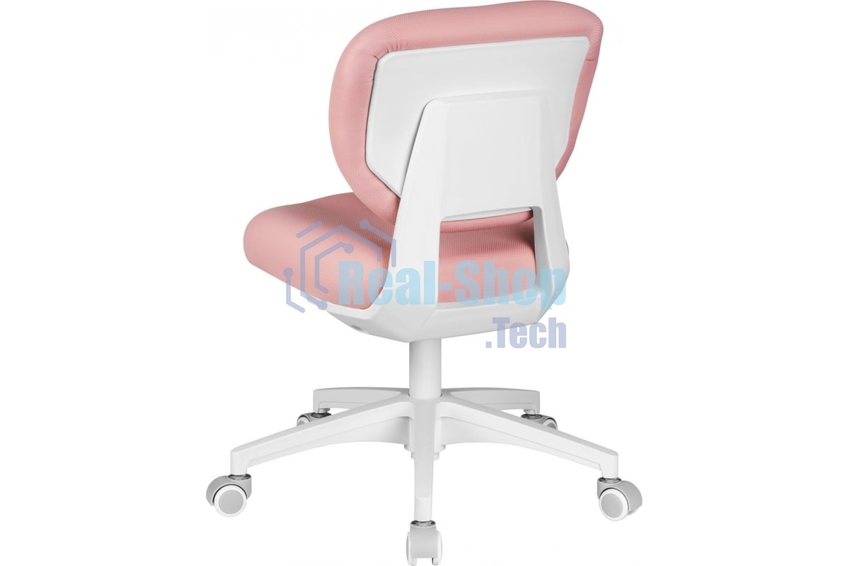 Кресло детское Cactus CS-CHR-3594PK розовый крестов. пластик белый