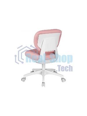 Кресло Cactus CS-CHR-3594PK розовый, ткань, 75 кг, механизм качания