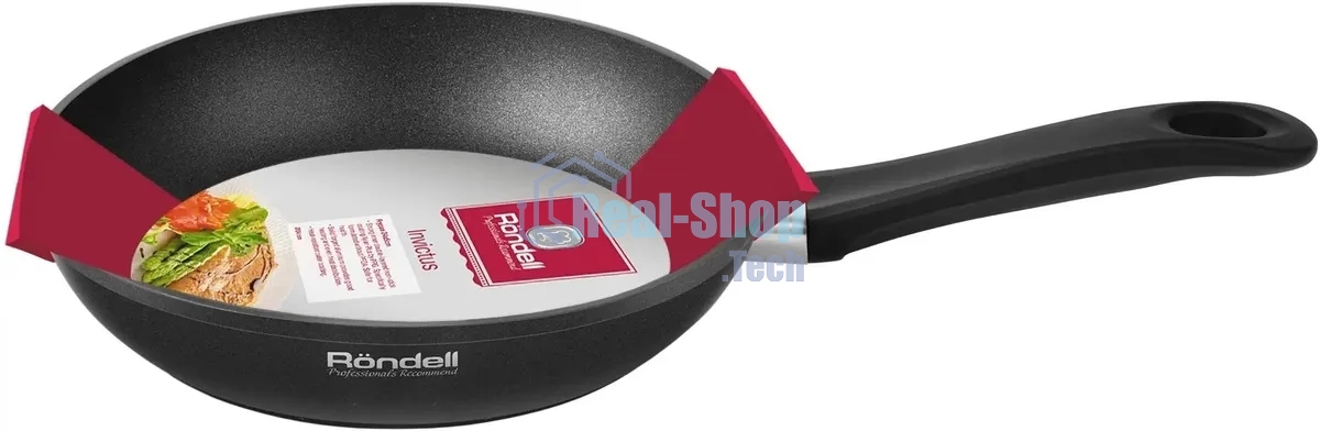 Сковорода Rondell Invictus RDA-1522 (BK) черный28х5,5 см, Преимущество:Кованый алюминий Сковорода прекрасно подойдет для жарки и тушения Утолщенный кованый алюминий обладает превосходными свойствами теплопроводности Материал изготовления/технологии: Кован