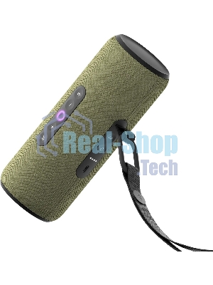 Умная колонка Yandex Стрит Алиса зеленый 30W 2.0 BT/Wi-Fi 10м 3300mAh (YNDX-00030GRN)