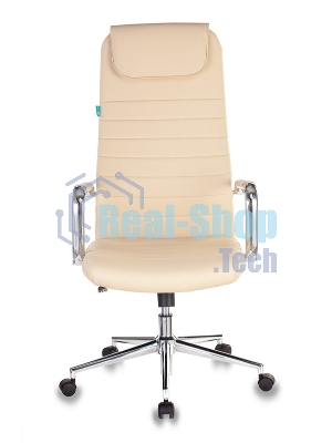 Кресло Бюрократ KB-9N/ECO/OR-12 бежевый, экокожа