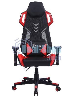 Кресло Cactus CS-CHR-090BLR черный, экокожа