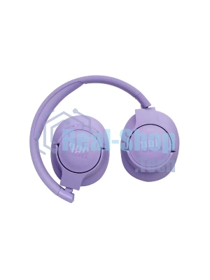 Беспроводные/проводные наушники JBL Tune 720BT фиолетовый, полноразмерные, Bluetooth + проводной, быстрая зарядка