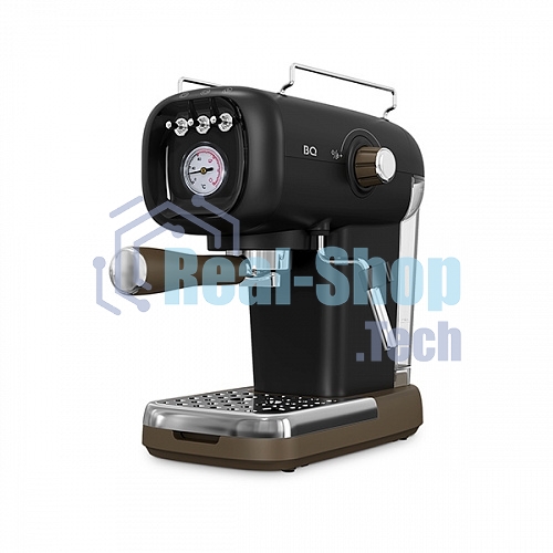 Кофеварка эспрессо BQ CM2004 черный, исп. кофе - молотый, 0.6 л, 1100 Вт, 20 бар