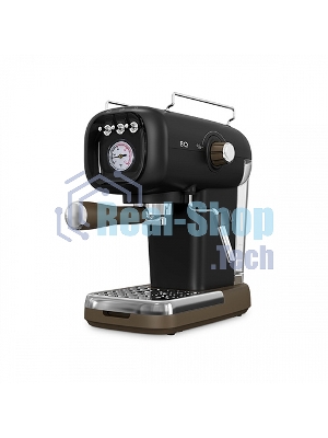 Кофеварка эспрессо BQ CM2004 черный, исп. кофе - молотый, 0.6 л, 1100 Вт, 20 бар
