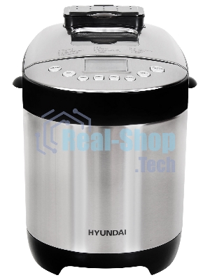 Хлебопечка Hyundai HYBM-4081 черный/серебристый, 550 Вт, 1.0 кг, 14 программ