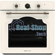 Духовой шкаф электрический встраиваемый Zigmund & Shtain E 138 X бежевый