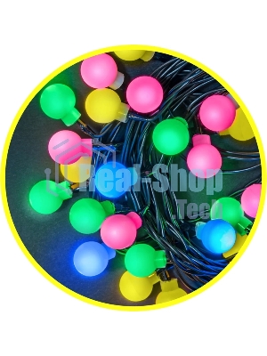 Гирлянда Navigator NGF-B01-48RGBWW-8-5.3m-230-C8-BL-IP20