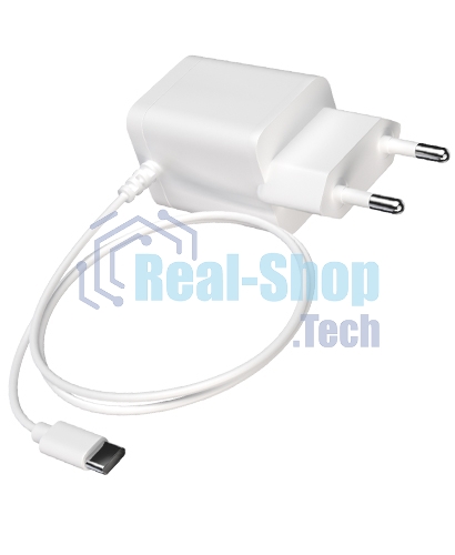 Сетевое зарядное устройство Maxvi A200Т Type-C 2А 10W, 1.2м, белый