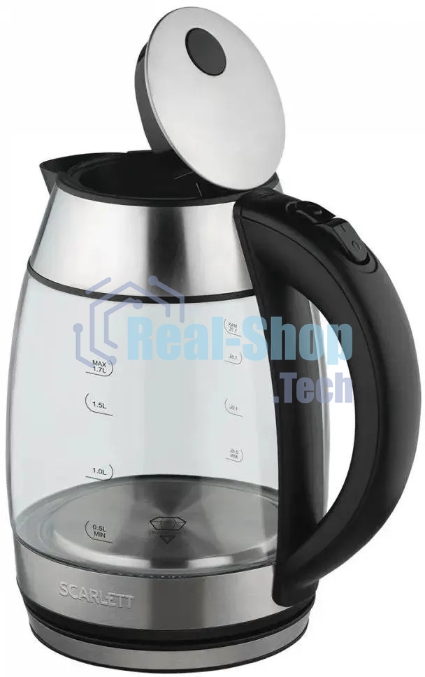 Чайник электрический Scarlett SC-EK27G94 нержавеющая сталь