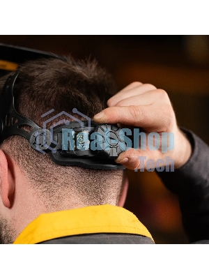 Щиток защитный лицевой (маска сварщика) Denzel F9, см. окно 100x60, Real Color, DIN 4-8/9-13