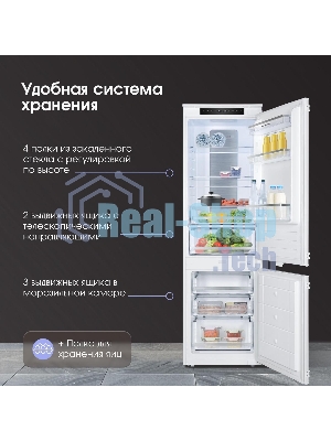 Встраиваемый холодильник Zigmund & Shtain BR 24 X