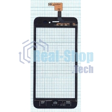 Сенсорное стекло (тачскрин) для Explay Craft, черное