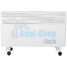 Конвектор EUROLUX ОК-EU-2500, белый, 2500 Вт, 30 м2, термостат