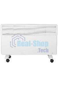 Конвектор EUROLUX ОК-EU-2500, белый, 2500 Вт, 30 м2, термостат