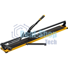 Плиткорез рельсовый Denzel 1200х16мм, каретка на подш., стальная станина, усил. рукоятка-пенал