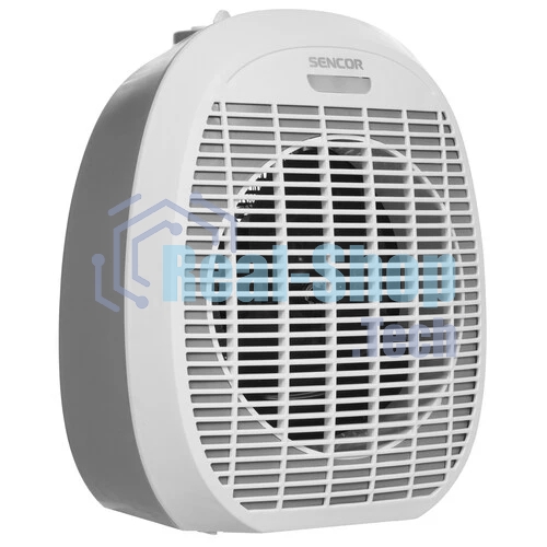 Тепловентилятор Sencor SFH 7017WH, белый, 2000 Вт, 20 м2, термостат