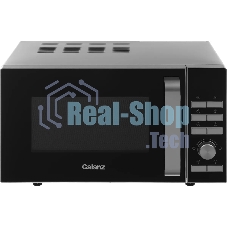 Микроволновая печь Galanz MOS-2402FDS серебристый/черный, 20 л, 800 Вт, переключатели - кнопки/поворотный механизм