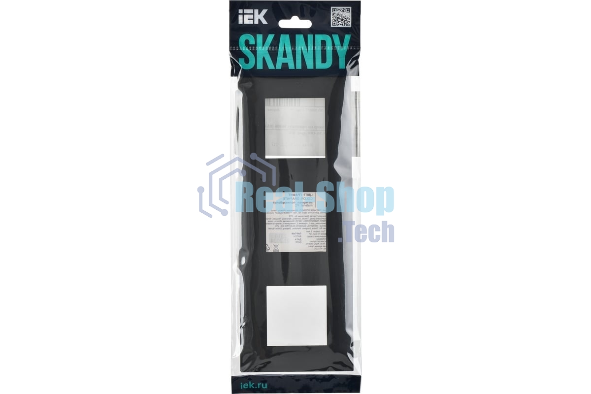 Рамка 3-м IEK SKANDY SK-F03G графит SK-M32-K53