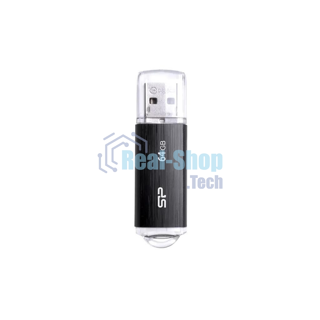 Флешка USB Silicon Power R/W 64Gb Ultima U02 SP064GbUF2U02V1K USB 2.0 черный
