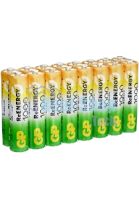 Аккумулятор GP 100AAAHCRGY-B AAA NiMH 1000mAh (16шт) спайка