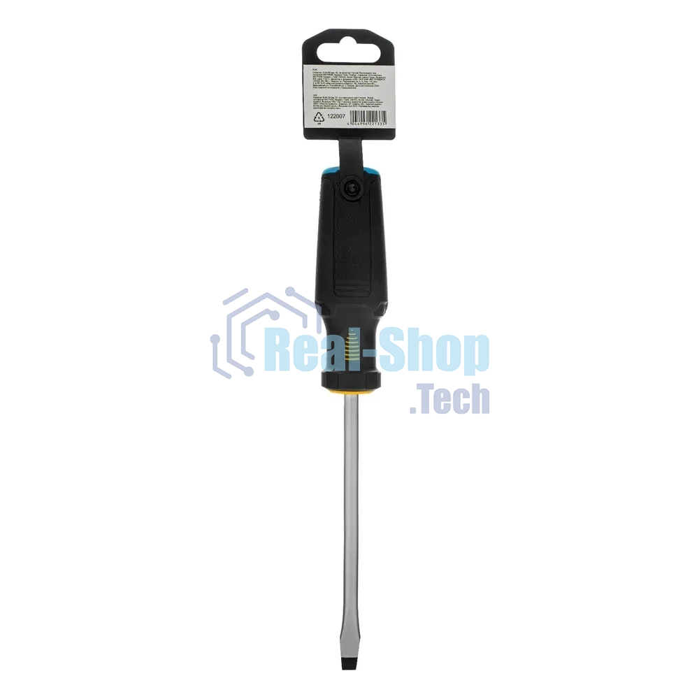 Отвертка Denzel SL8x150 мм, S2, 3к рукоятка