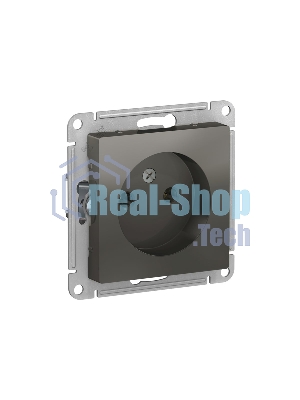 Механизм розетки 1-м СП AtlasDesign 16А IP20 без заземл. сталь SchE ATN000941