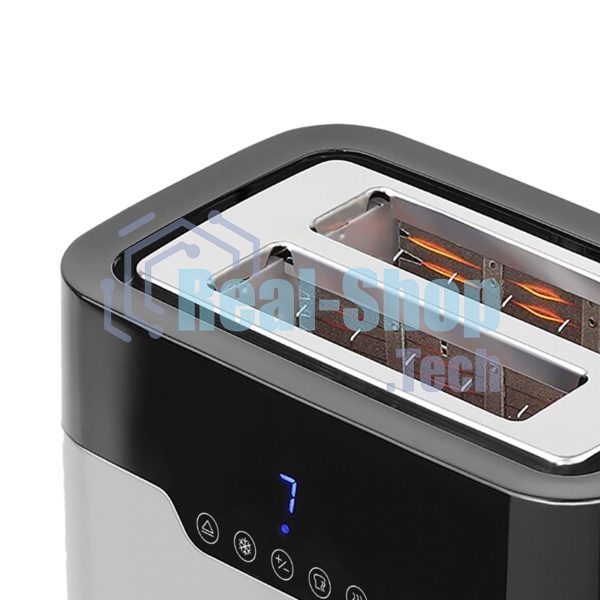 Тостер Centek CT-1423 нержавеющая сталь, 920 Вт, 2 слота