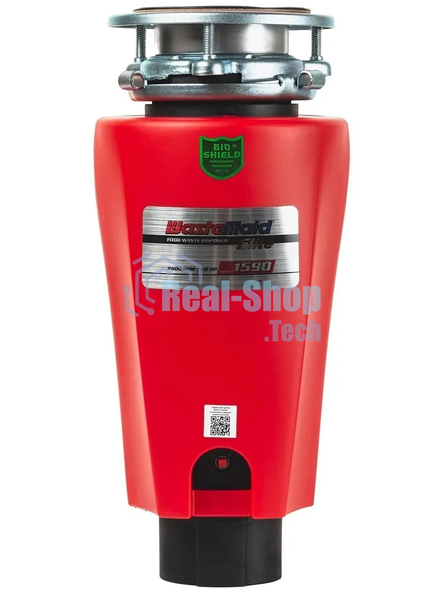 Измельчитель пищевых отходов Waste Maid Elite Model 1590-1/2 HP Economy Disposer-3-bolt mount with Air Switch, 220v RU