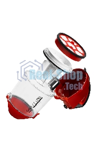 Пылесос Galaxy Line GL 6224 красный/черный, 300/2400 Вт, уборка сухая, пылесборник контейнер, 2 л