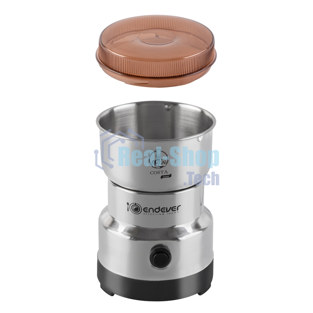 Кофемолка Endever Costa-1064 150 Вт, 25000 об/мин, 120 гр, стальной