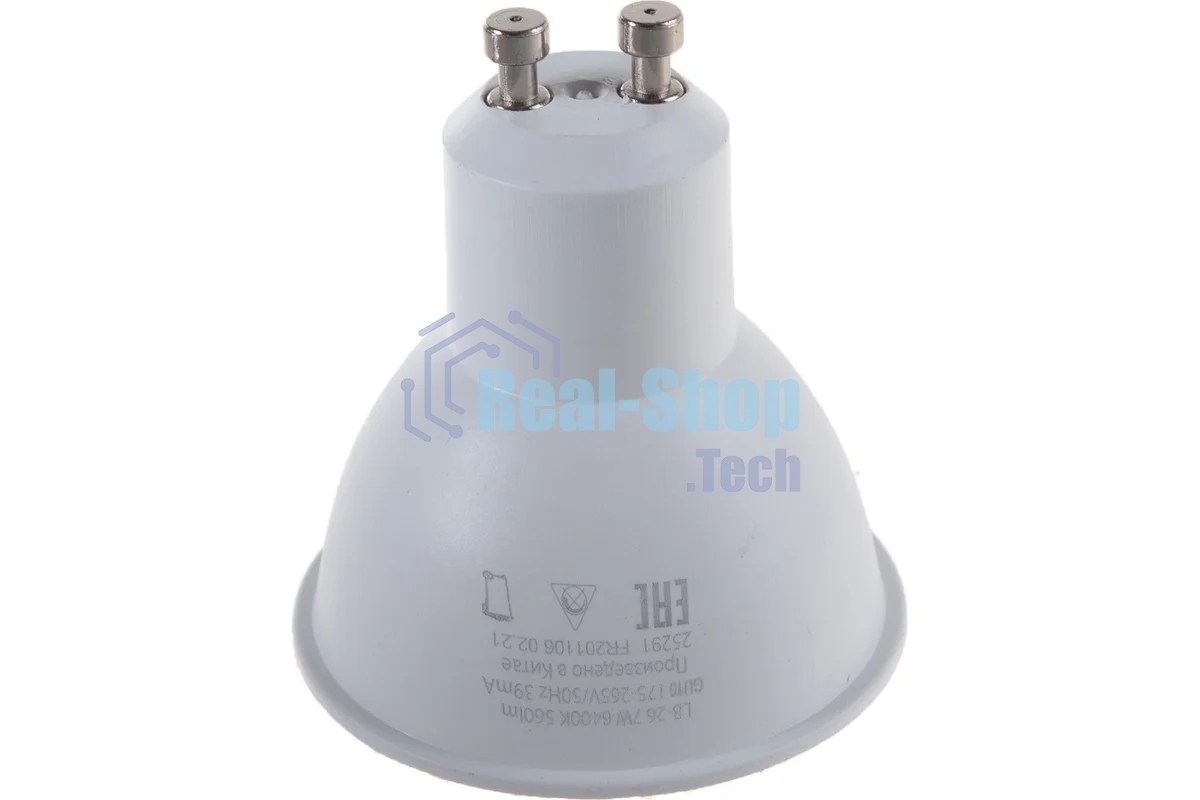 Лампа светодиодная Feron LB-26 7W 230V GU10 6400K матовая