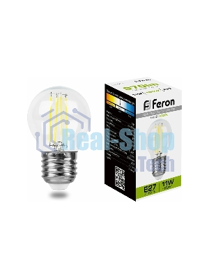 Лампа светодиодная Feron LB-511 11W 230V E27 4000K прозрачная