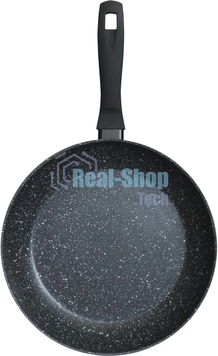 Сковорода Starwind Optimum induction SW-OPI2028 круглая 28 см, покрытие: Skandia X-treme ручка несъемная (без крышки) черный