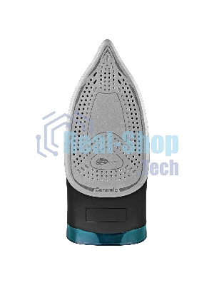 Утюг BBK ISE-2600 бирюзовый, 2600 Вт, 60 г/мин, 180 г/мин, 330 мл