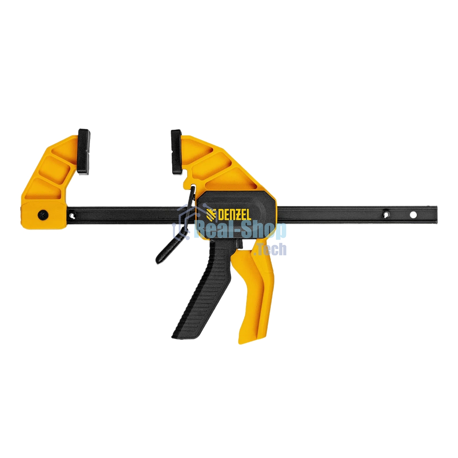 Струбцина Denzel F-образная, быстрозажимная, 150 х 55 мм, усиленный нейлоновый корпус