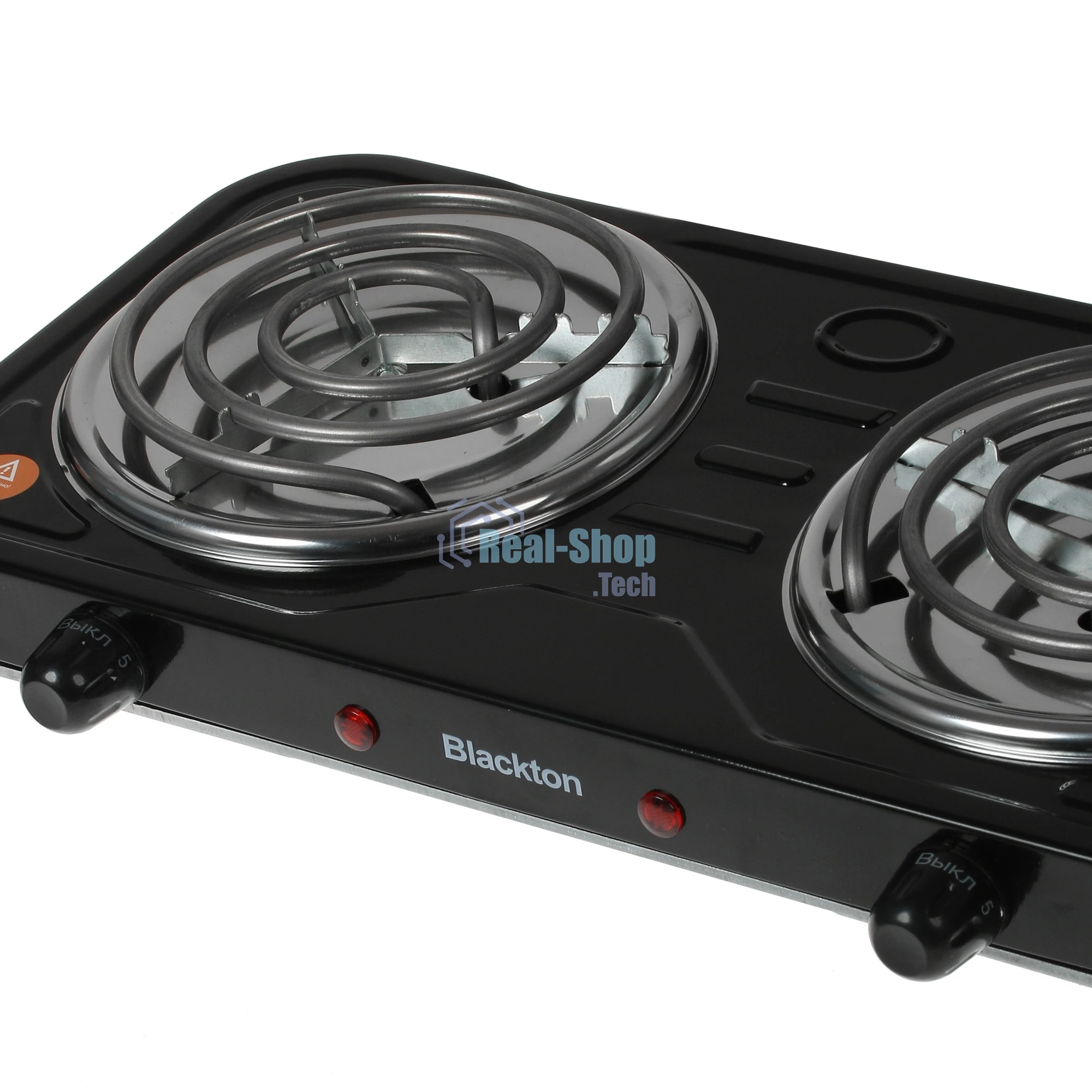 Плита настольная электрическая Blackton Bt HP206B Black Количество конфорок 2шт
