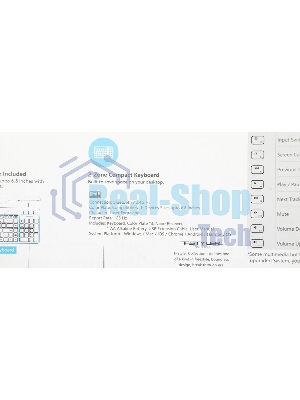 Клавиатура беспроводная A4Tech Fstyler FBK25, USB, Bluetooth/Радиоканал, черный/серый